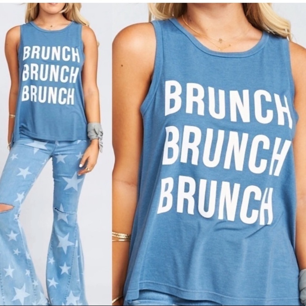 Show Me Your Mumu BRUNCH Tank, Small